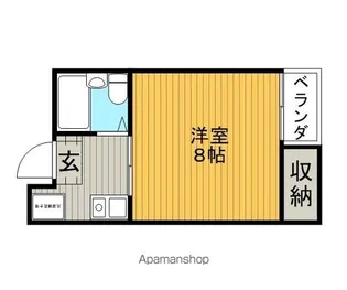 リーフ蛍池【3階】の間取り