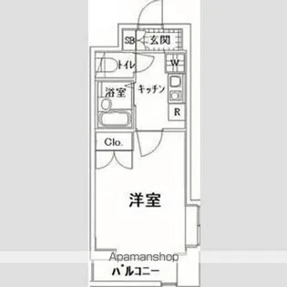 OLIO渋谷西原【5階】の間取り