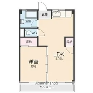 東名ハイツ【3階】の間取り