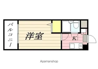 メゾン・ド・コンフォート【504号室】の間取り