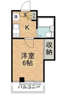 カーサすみれ【202号室】の間取り