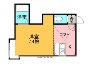 GRACIAS GASHINⅡ【2階】の間取り