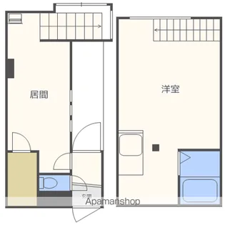 エルディハイツ【106号室】の間取り