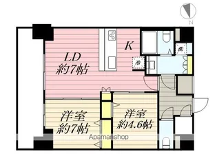 プレサンスブルーム浅草NORTH【9階】の間取り