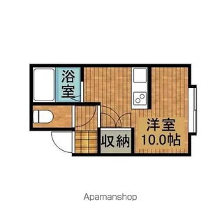 サンコート【102号室】の間取り