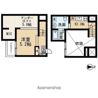 ブラウンコート【1階】の間取り