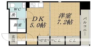 CASSIA塚本【8階】の間取り