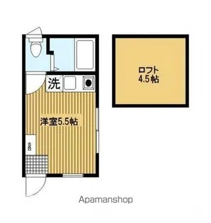 ユナイト根岸ジェンティローニ【2階】の間取り