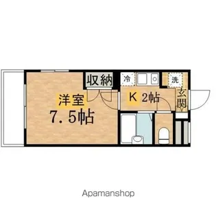 ミレーニア【2階】の間取り