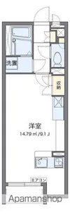 ミランダベルデュール【2階】の間取り
