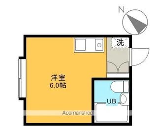 カーサ日野台【1階】の間取り