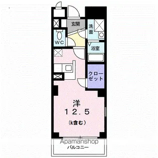 プライド【6階】の間取り