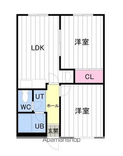 アルファレジデンス新札幌【311号室】の間取り