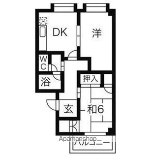 TDマンションPAULOWNIA【3階】の間取り