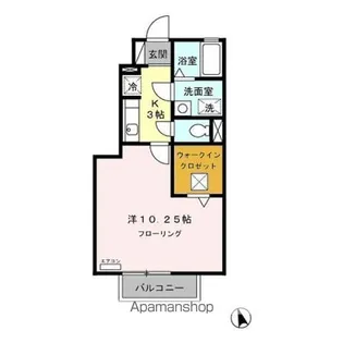 エトワール【1階】の間取り