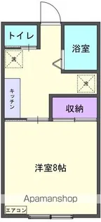 ヒューマンハイツA【127号室】の間取り