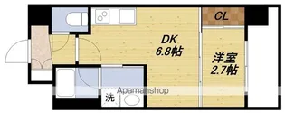 アーバングランデ新大阪【8階】の間取り