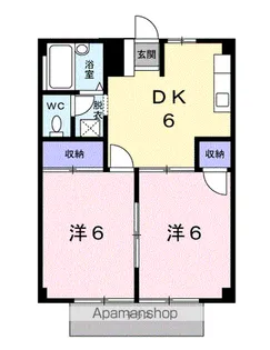 イスタナA【1階】の間取り