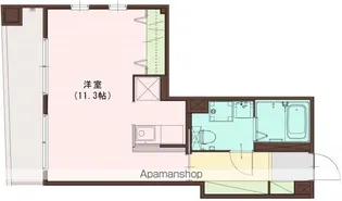 クルーカ【403号室号室】の間取り