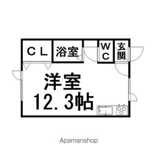 メゾン花園【201号室】の間取り