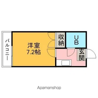 欅ハイツ【203号室】の間取り