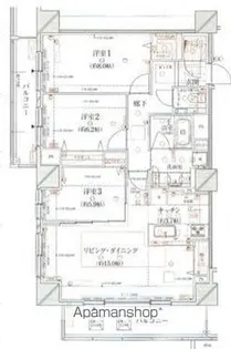 ユニーブル大通アルファスクエア【14階】の間取り