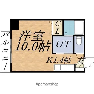 サンウッド札幌医大前【8階】の間取り