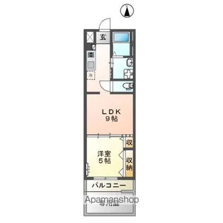 コロンⅡ【1階】の間取り
