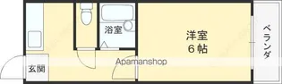 ラフォーレ新石切【2階】の間取り