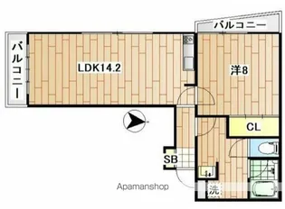 ヴィラMGⅡ【3階】の間取り