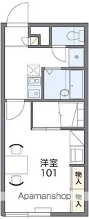 北海道亀田郡七飯町本町3丁目【アパート】の間取り