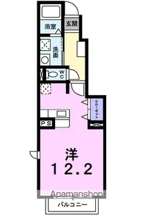 アイ・ビーコート A【103号室】の間取り