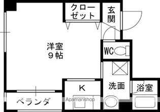 レジスコート甲子園口【2階】の間取り
