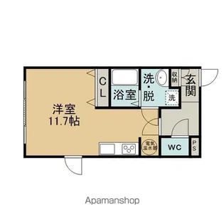 ブリリアンス1【2階】の間取り