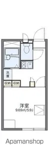 レオパレスカルマード【2階】の間取り