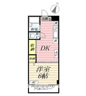 アーク桜ヶ丘【1階】の間取り