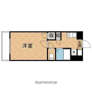 新屋ビル【4階】の間取り