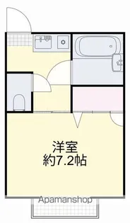 EXCEL COURT南方【205号室】の間取り
