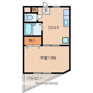 クレール宮沢【2階】の間取り