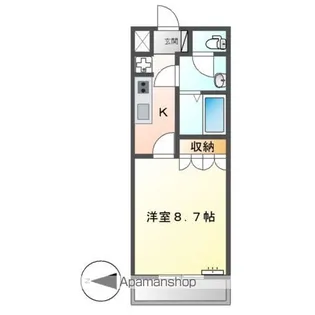 スカイリーフ【2階】の間取り