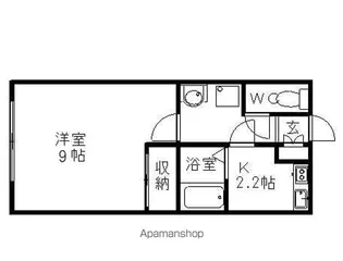 イングスヒルズ【110号室】の間取り