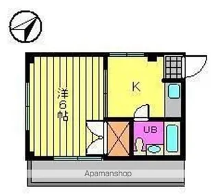 カーサ衣舞【3階】の間取り