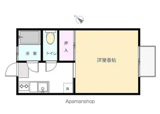 宮城県柴田郡柴田町槻木白幡4丁目【アパート】の間取り