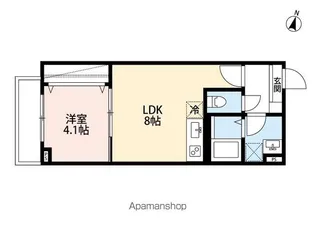 ROBOT HOME 前原【3階】の間取り