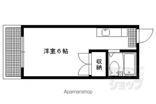 シティハイツ近衛【105号室】の間取り