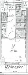 エステムプラザ池袋立教通り【8階】の間取り