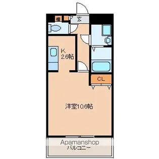 ヴィヴレ皆寿【1階】の間取り