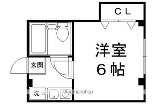 メゾン・ド・千坂【301号室】の間取り