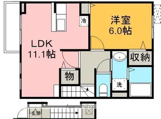 チェリー ブラッサム ガーデン【2階】の間取り