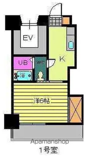 第96杉フラット【201号室】の間取り